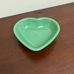 NEW Fiesta 6" MEADOW GREEN 9oz SMALL HEART BOWL Fiestaware HLC VALENTINES Love